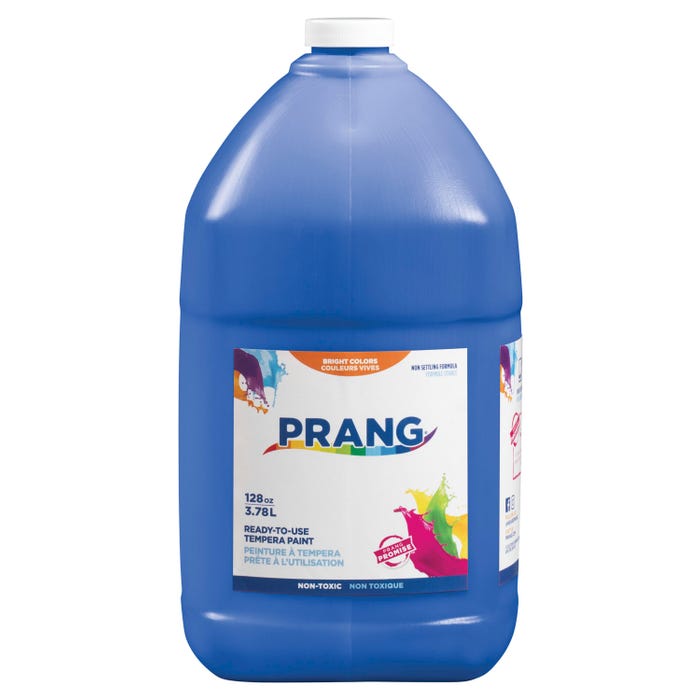 Prang Ready-to-Use Tempera Paint, Gallon, Blue