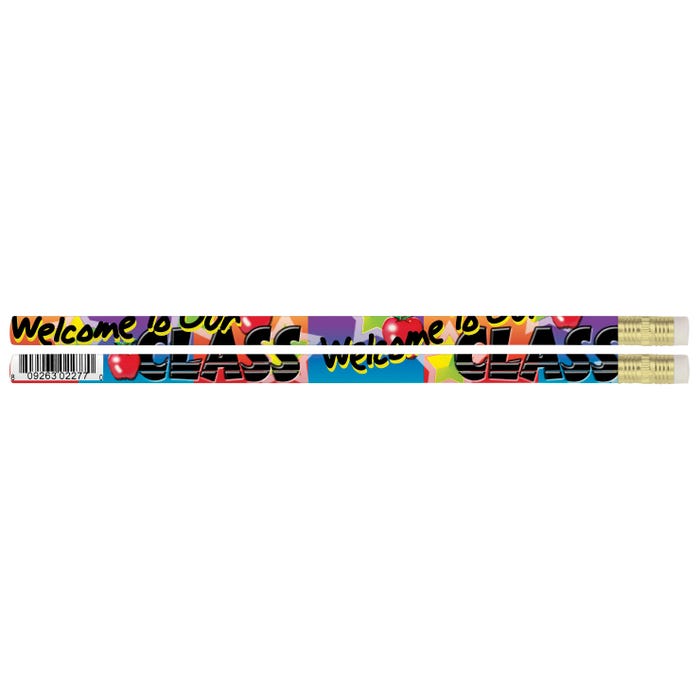Musgrave Pencil Co. Welcome To Our Class Pencils, Pack of 12