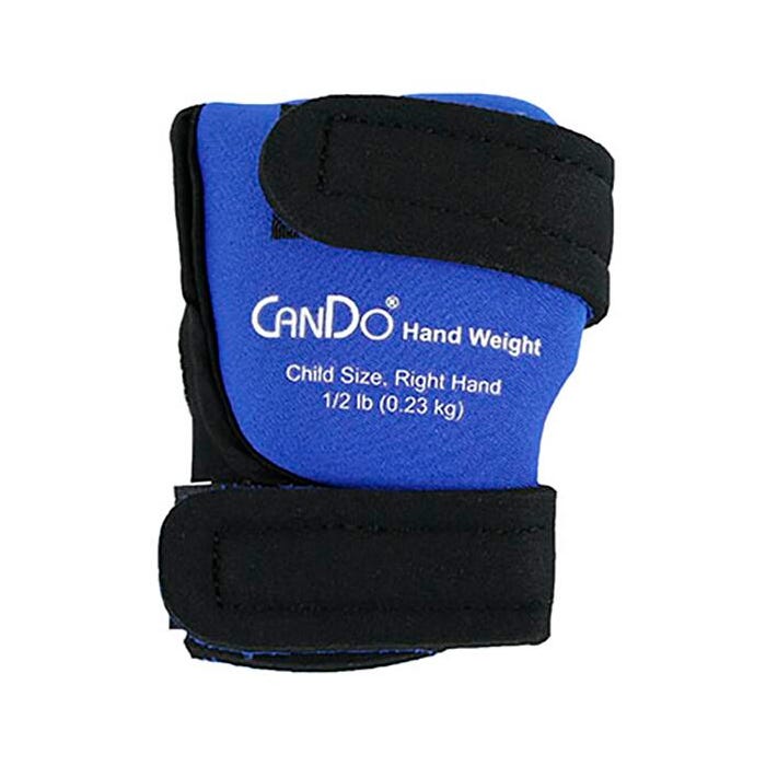 CanDo Palm Weights, Child Size, Right Hand, 1/2 Pound