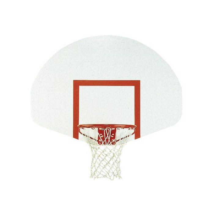 Gared Sports Front Mount Backboard with Hoop and Net
