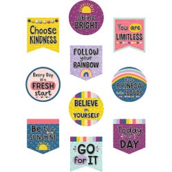 Teacher Created Resource Oh Happy Day Positive Saying Accents, Pack of 30 2090576