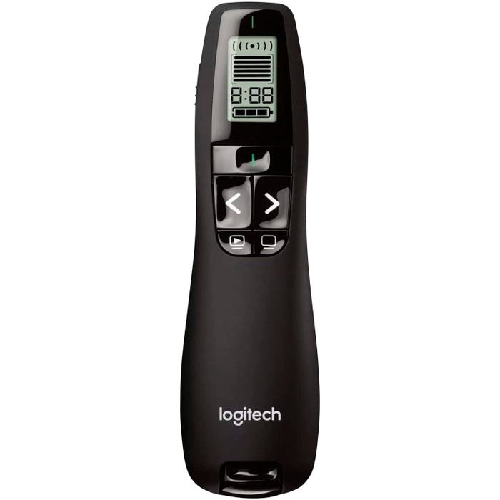 Logitech Professional Presenter R800 with Green Laser Pointer, Black