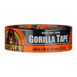 Gorilla Glue Black Gorilla Tape, 1.88 Inches x 30 Yards, Black, Item Number 2103233