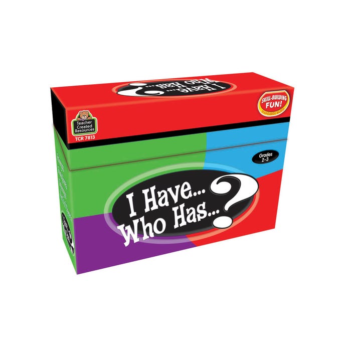 Teacher Created Resources Language Arts Game - I Have... Who Has, Grades 2 to 3