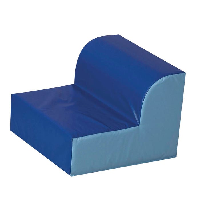 Children's Factory Library Chair, 7-Inch Seat Height, Blue