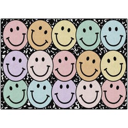 Schoolgirl Style Rainbow Smiley on Notebook, Rectangle 4002505