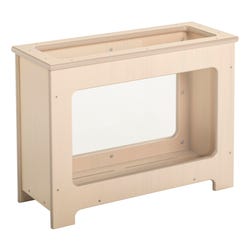 Image for Childcraft Out2Grow Outdoor Oak Poly Planter, 25-1/2 x 10 x 19 Inches from School Specialty