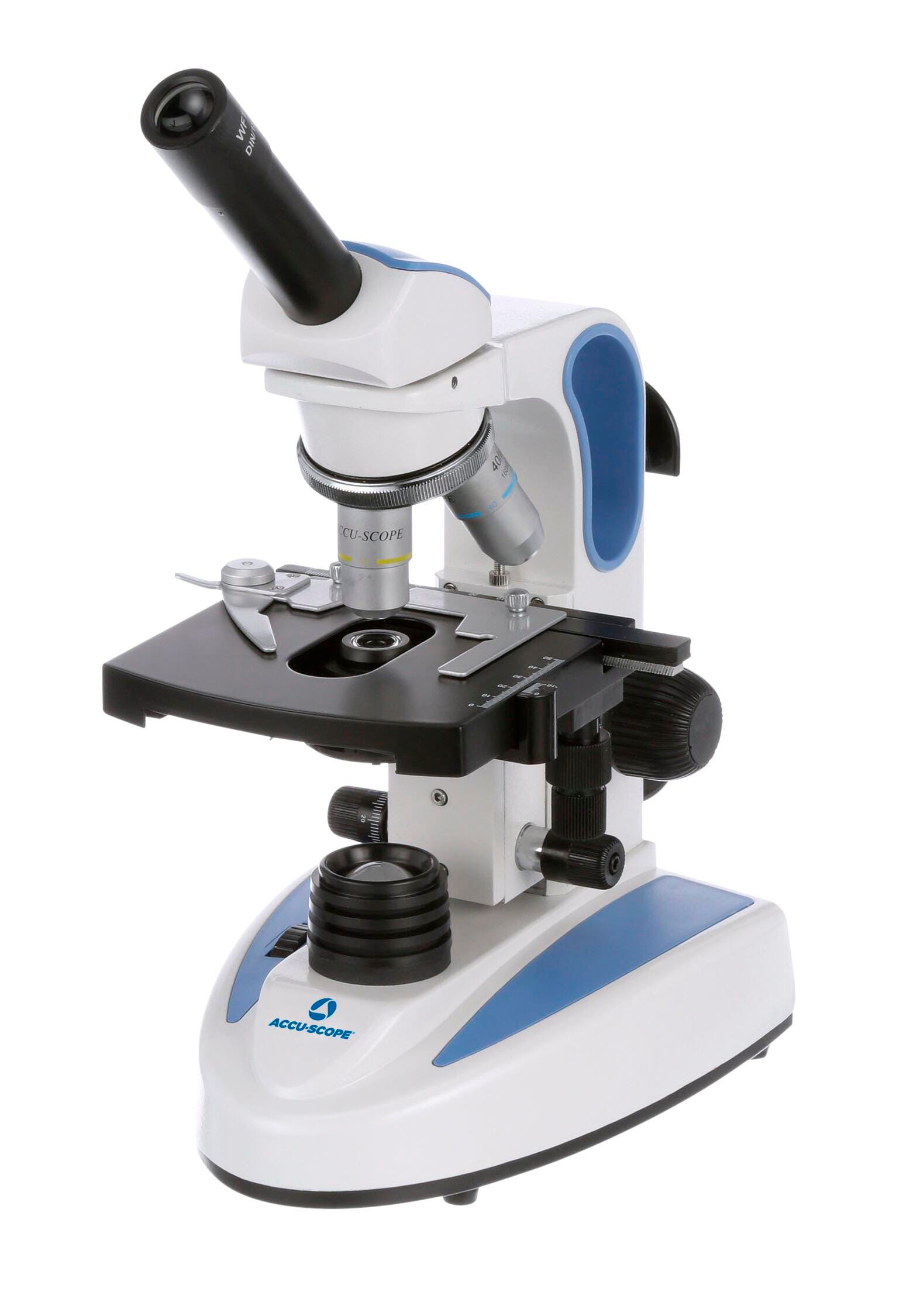 Accu Scope Monocular Microscope with Mechanical Stage (low position) - LED 2123459