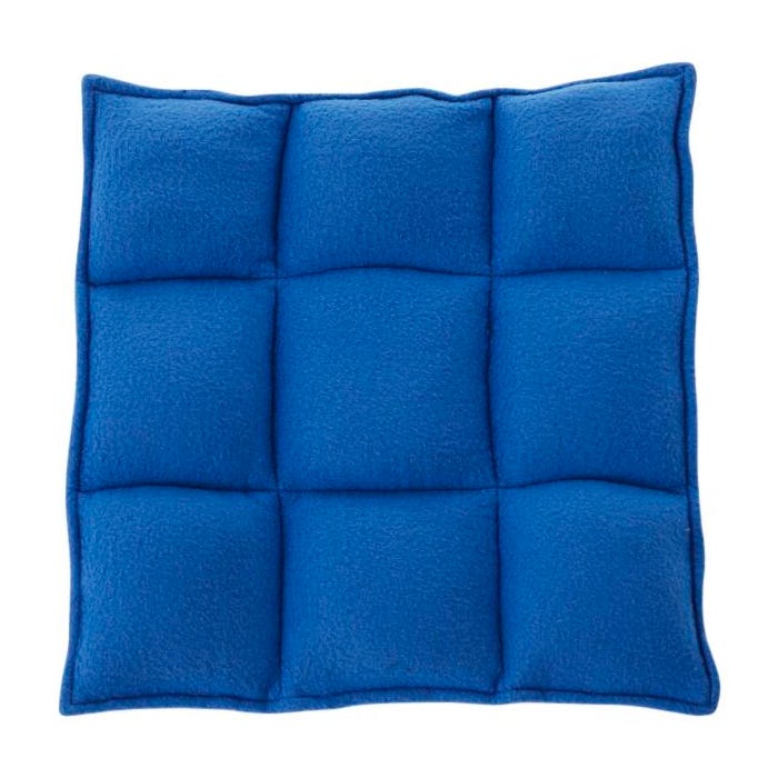 Abilitations Medium Lap Pad, 5 Pounds, 14 x 14 Inches, Blue