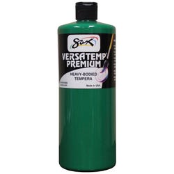 Sax Versatemp Premium Heavy-Bodied Tempera Paint, 1 Quart, Green 1592714