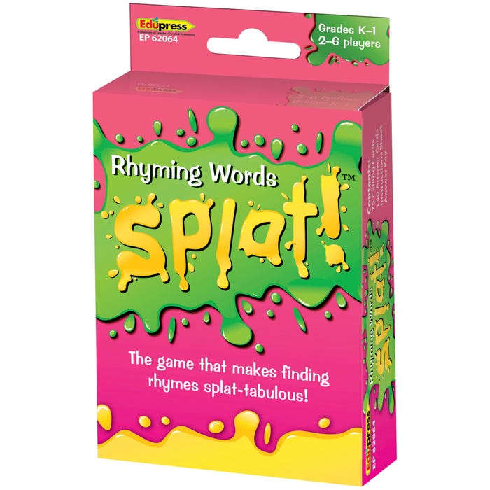 Edupress Rhyming Words Splat! Game