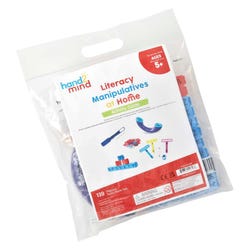 Hand2Mind Manipulatives Literacy At Home Kit, Grades 1 to 4, Item Number 2098328