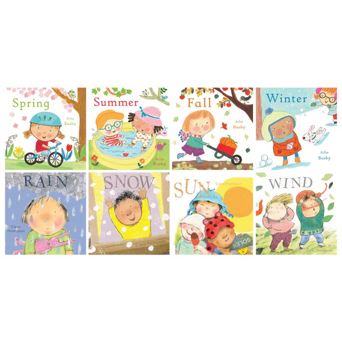 Child's Play Nature Books, Ages 2 to 6, Set of 8