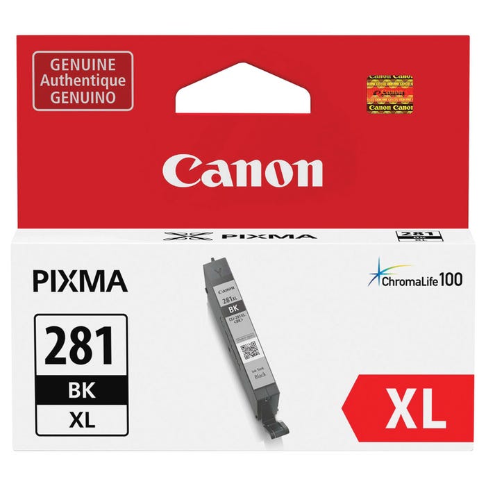 Canon PIXMA CLI-281 Ink Cartridge, Black
