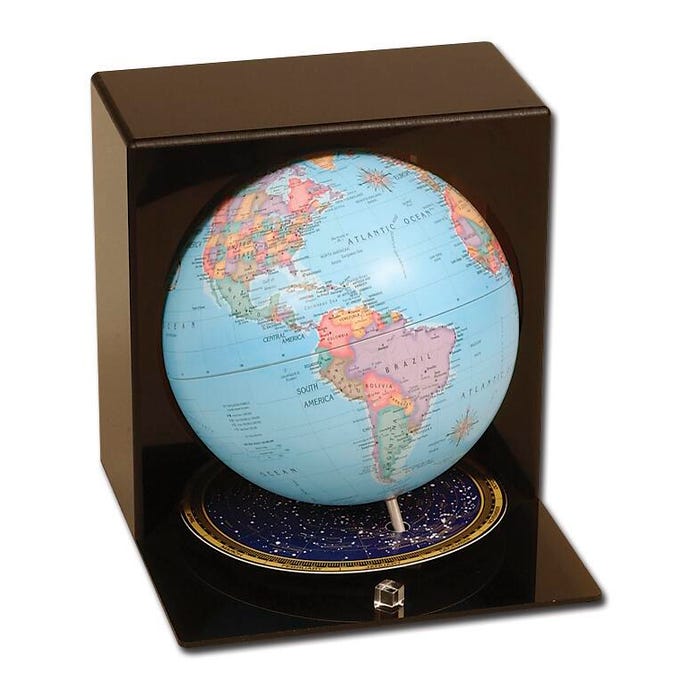 Frey Scientific Mini Blue Planet Globe, 6 Inch Diameter
