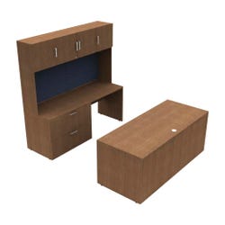 AIS Calibrate Series Typical 41 Admin Desk, 72 Inches 4000702