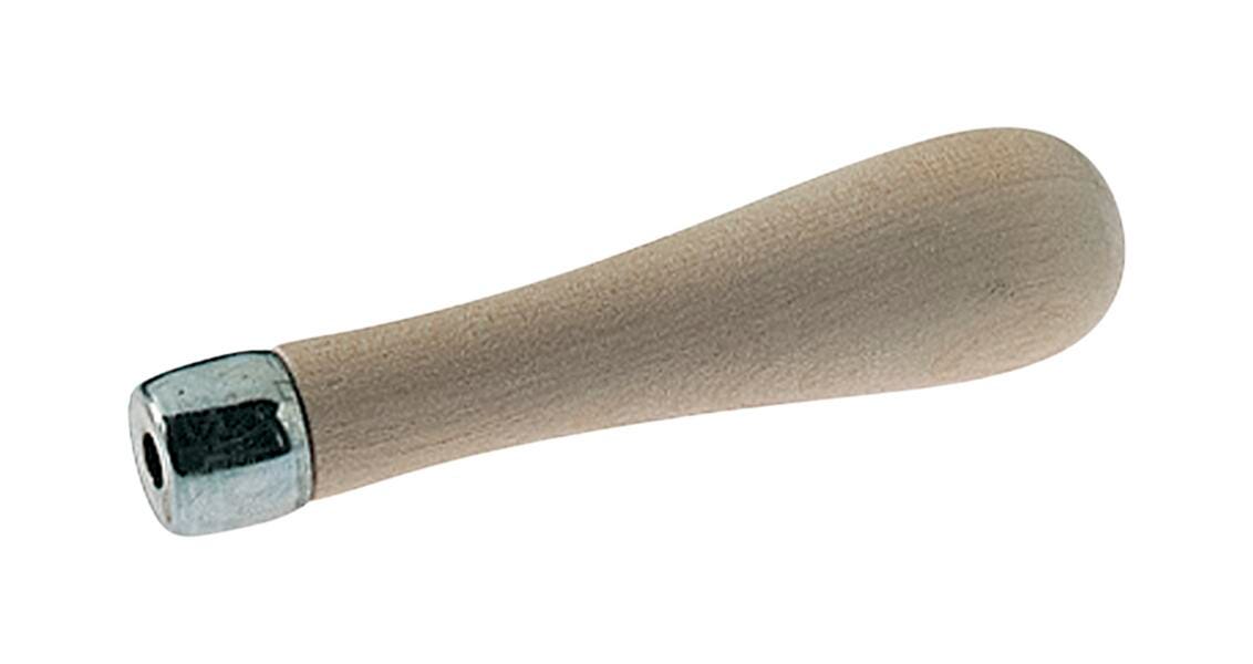 Cooper Group Twist On Type C Carded File Handle with 6 and 8 Inches File, Size 2, 4-1/2 Inches L, Wood 1047751