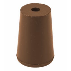 Delta Education Stopper, Rubber, #1, With 1 Hole, Pack of 10
