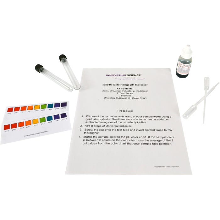 Innovating Science Wide Range PH Water Test Kit