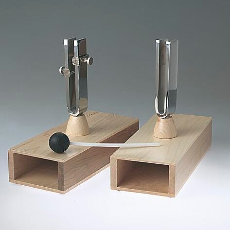 Frey Scientific Sympathetic-Differential Tuning Forks, Set of 2, Item Number 560722