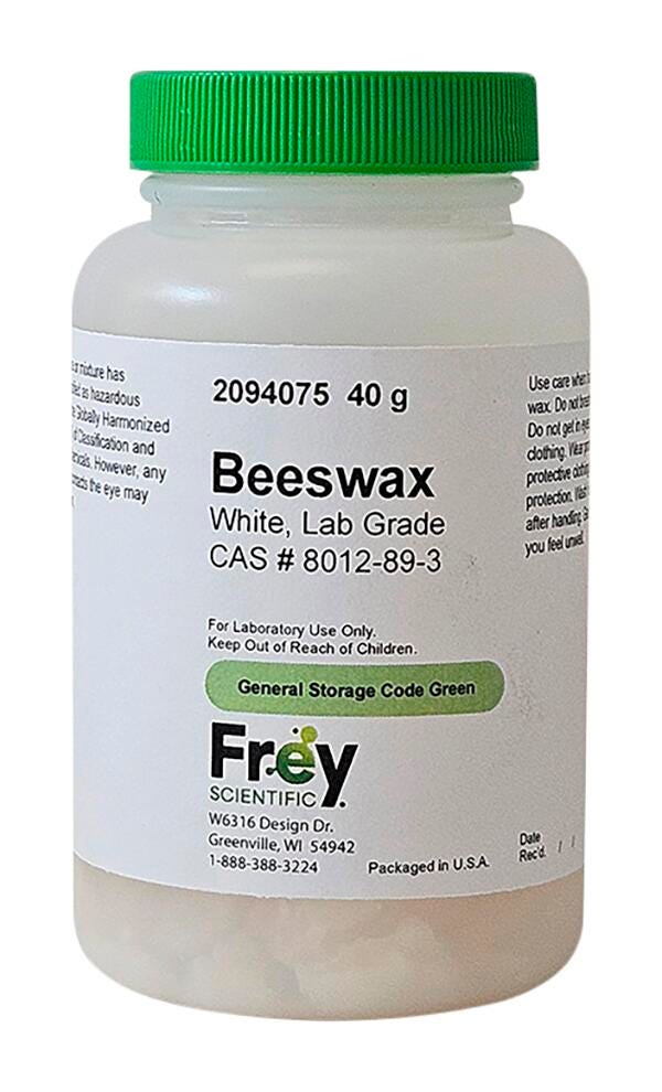 Frey Scientific Beeswax, 40g