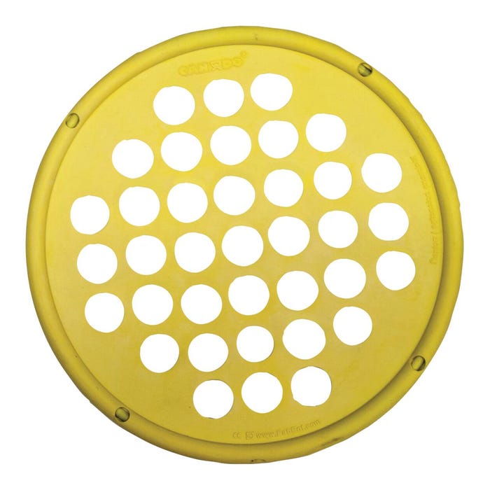 CanDo Hand Exercise Web, Latex Free, 7-Inch Diameter, Yellow, X-Light Resistance