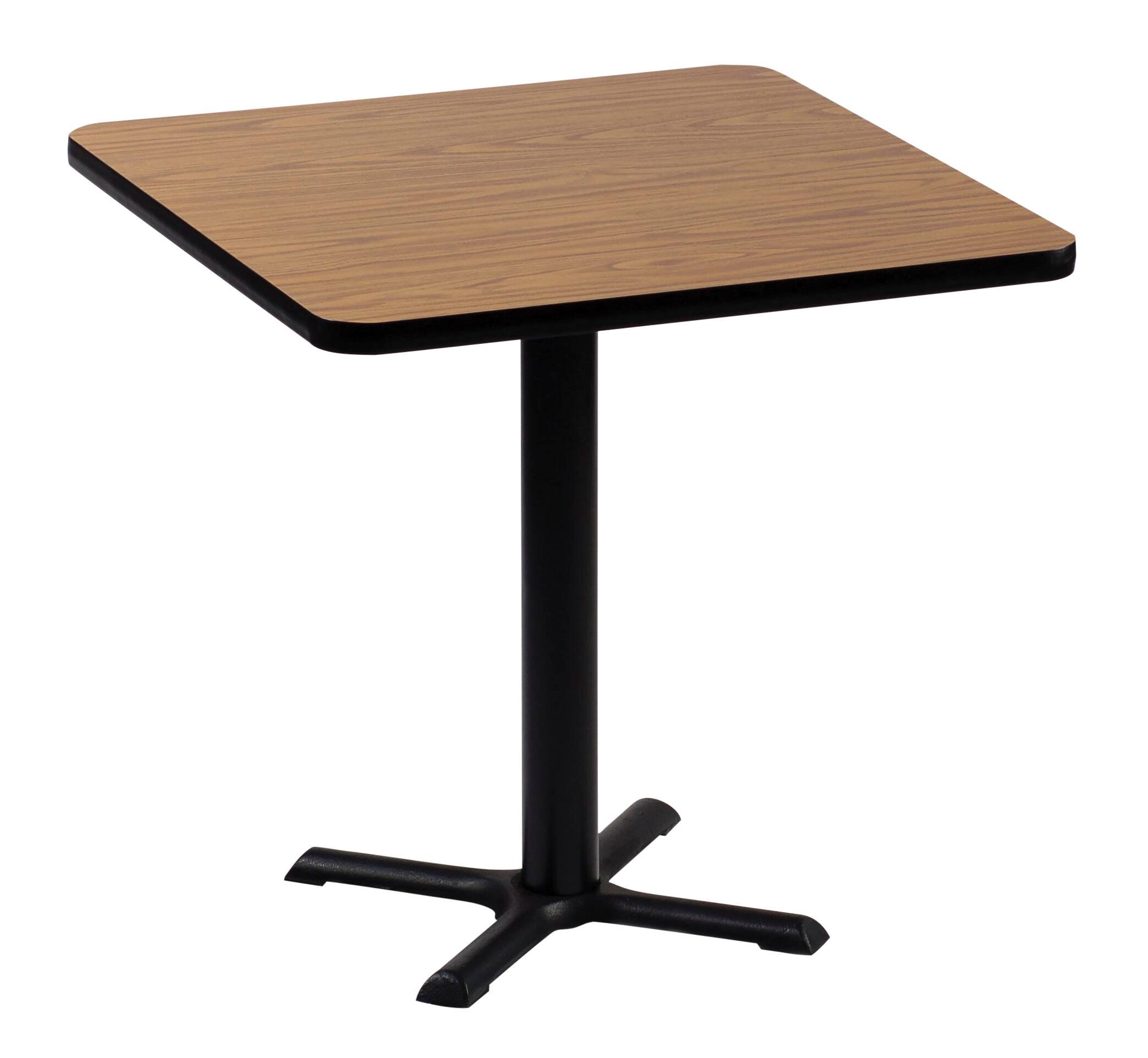 Correll Rectangle Laminate Top Cafe Table with T-Mold 4000528