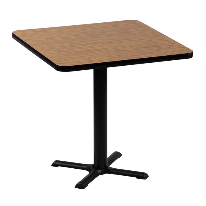 Correll Square Laminate Top Cafe Table with T-Mold