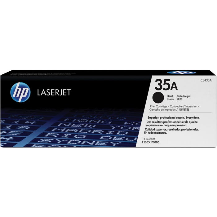 HP 35A Ink Cartridge, CB435A, Black