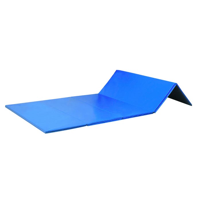 FlagHouse Cross Linked Poly Mat 5 x 10 Feet, 1-3/8 Inches Thick, Royal Blue