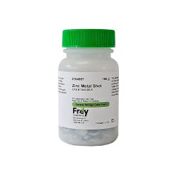 Frey Scientific Zinc Metal Shot, Lab Grade, 100 Grams 2154957