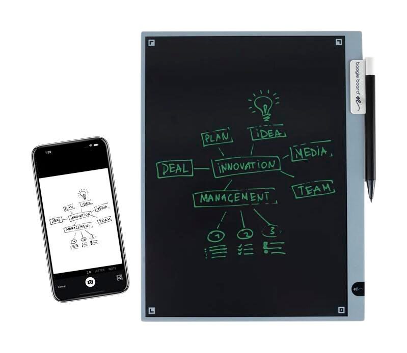 Boogie Board® Blackboard™ 2.0 Smart Scan Reusable Notebook 2151556