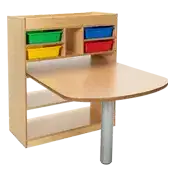 Childcraft STEM Collaboration Table with 4 Storage Trays