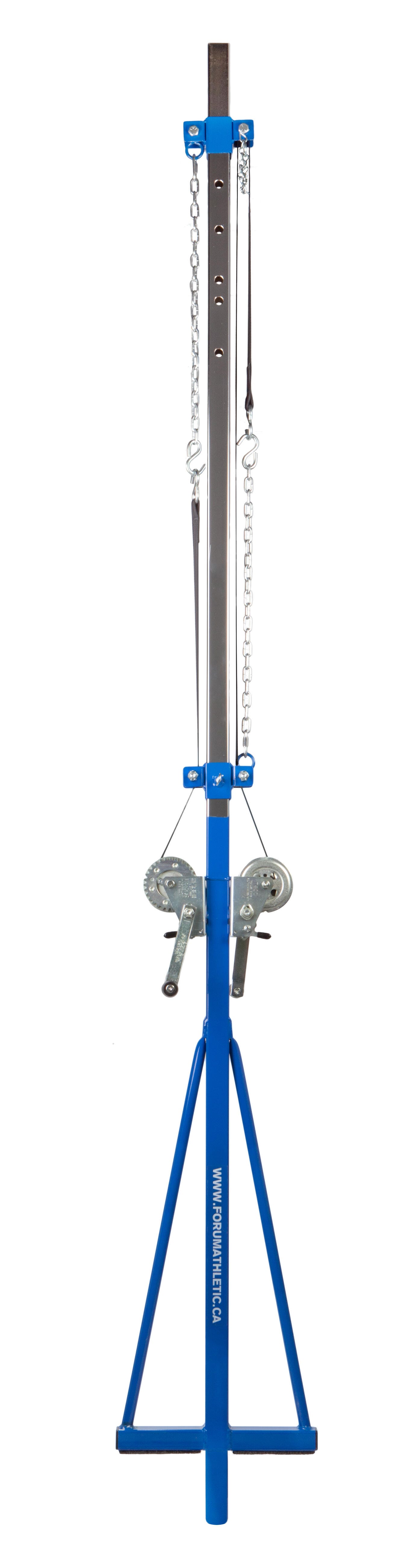 Image for Center Post for Recreational Volleyball Nets, Steel, Adjustable Height, 1-7/8 Inch Diameter from School Specialty