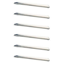 Eisco Labs Scoop with Spatula, Metal, Pack of 6