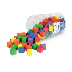 Learning Resources Soft Foam Color Cubes, Set of 102 034-0442