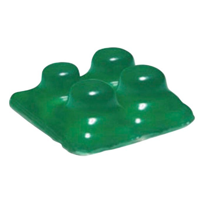 Abilitations Gel E Fidget Gadget, 2-3/4 x 2-1/2 x 7/8 Inches, Green