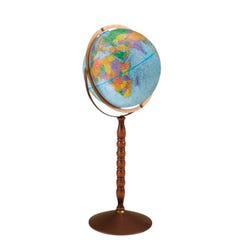 Replogle Treasury Blue Ocean Raised Relief Floor World Globe, Item Number 1452925