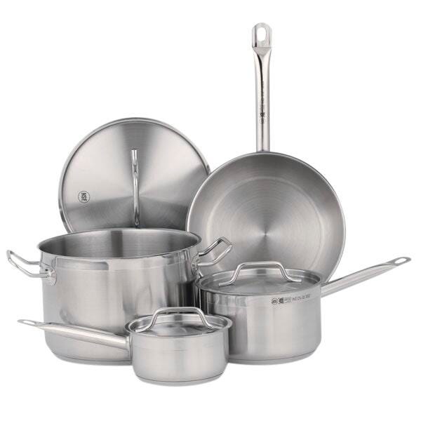 Vollrath Optio™ Seven-Piece Stainless Steel Cookware Set 2218505