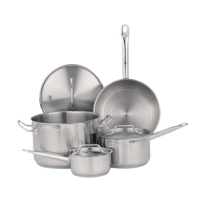 Vollrath Optio Seven-Piece Stainless Steel Cookware Set