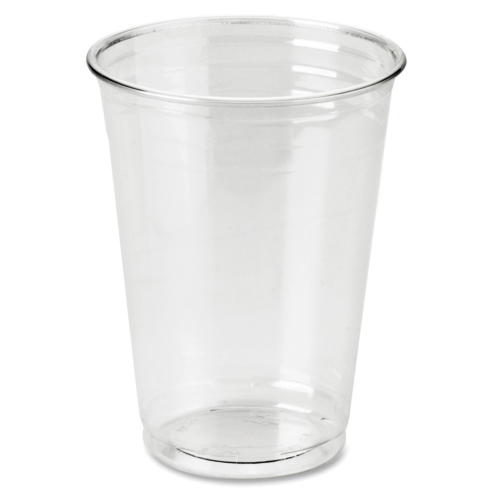Dixie Foods Durable Highly Flexible Cold Drink Cup, 10 oz, Plastic, Clear, Case of 3, Item Number 2092022