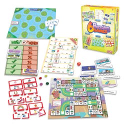 Junior Learning 6 Reading Games, Reading, Item Number 1569445