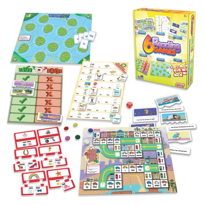 Junior Learning 6 Reading Games, Reading
