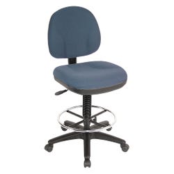 Classroom Select Millenia Task Stool, Blue, 24 x 24 x 40-1/2 to 50-1/2 Inches, 22 to 32 Inch Seat 1112133