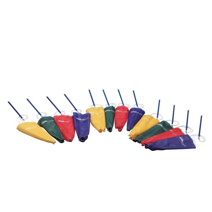 FlagHouse WindWand, 40 Inches, Assorted Colors, Set of 12