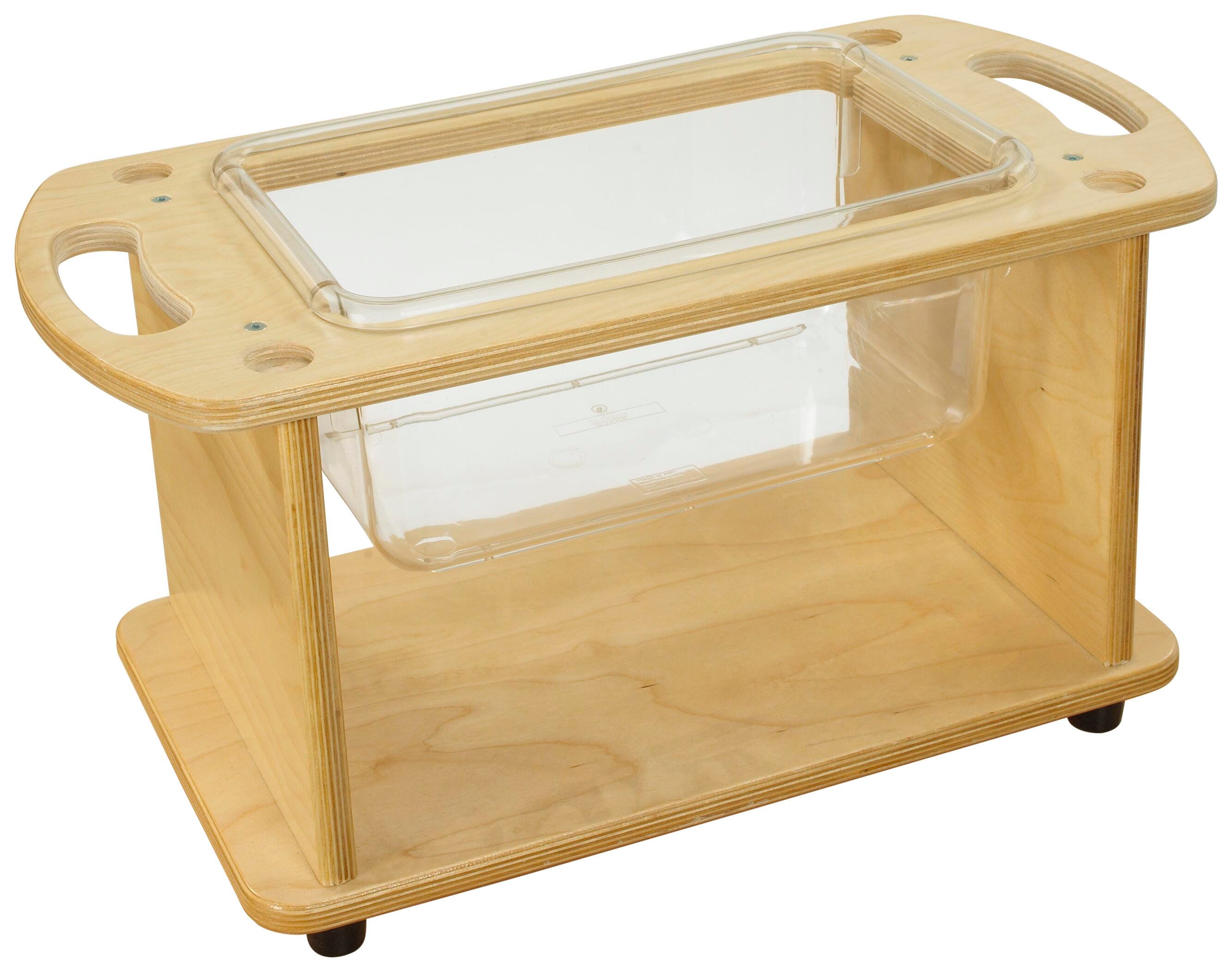 Childcraft Stacking Soil and Water Science Module Sensory Table, 19-1/2 x 10 x 10-1/4 Inches 1528648