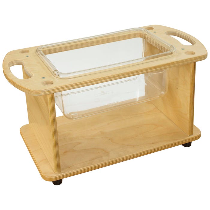 Childcraft Stacking Soil and Water Science Module Sensory Table, 19-1/2 x 10 x 10-1/4 Inches