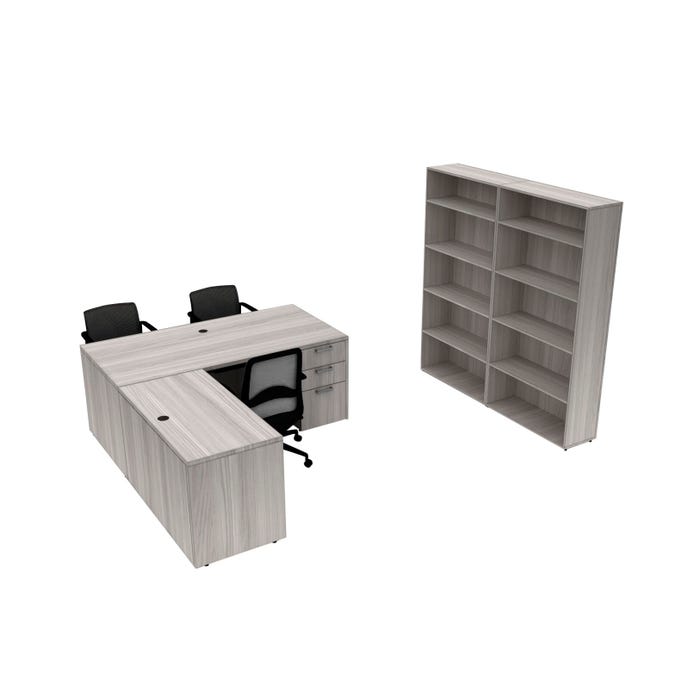 AIS Calibrate Series Admin Desk, 7 x 6 Feet
