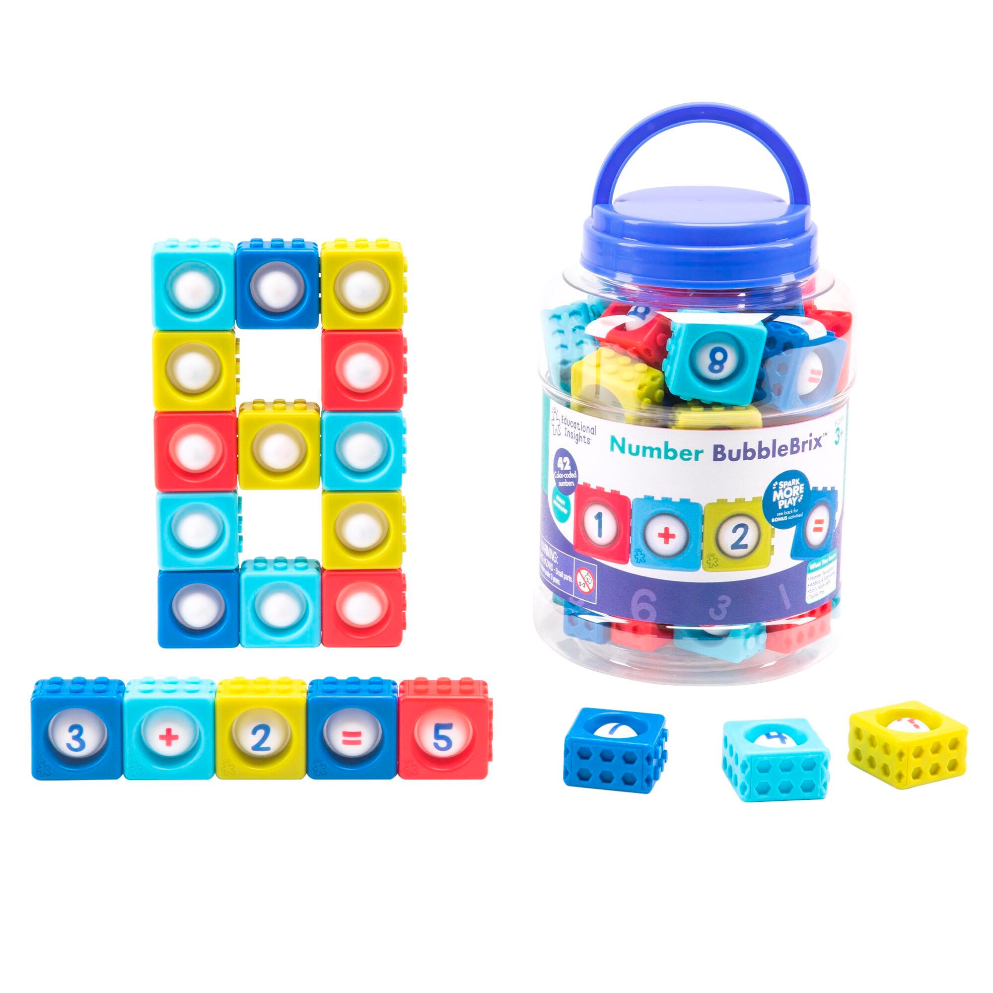 Educational Insights Number BubbleBrix 2118518