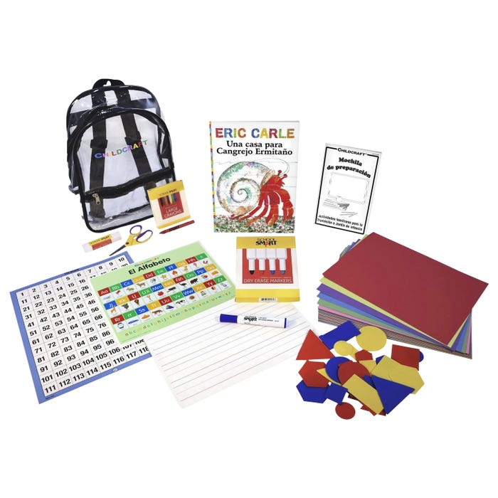 Childcraft Kindergarten Readiness Backpack, Spanish